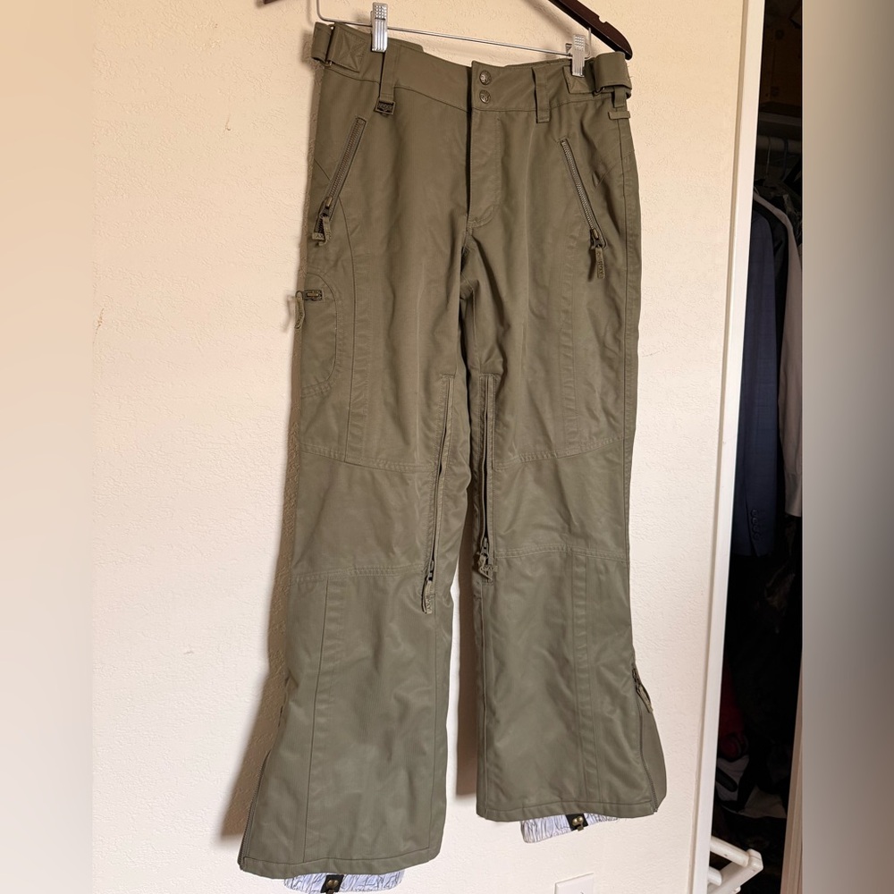 Roxy Women's Olive Snow Pants